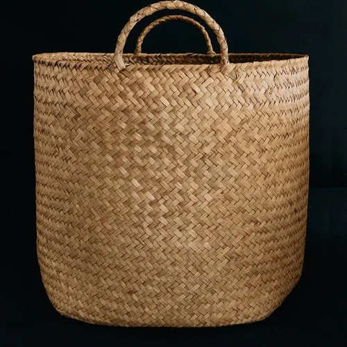 CESTA REDONDA ASA - Canastos, Uruguay | Zara Home
