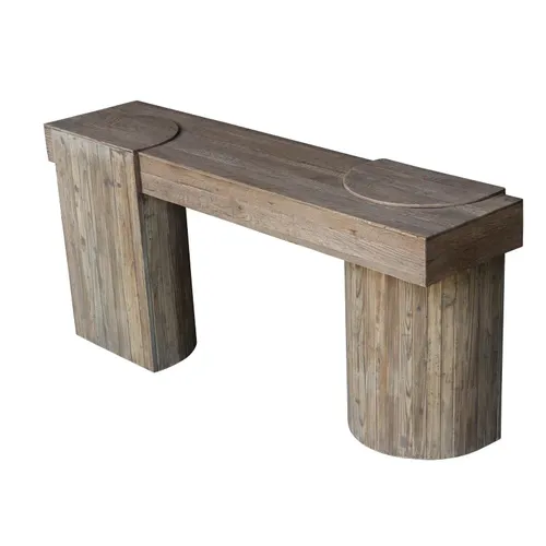 Consola Amber en Madera natural - Aparadores y recibidores, Uruguay | Satec