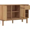 Aparador 2P/1C y nicho Mel/Gris Linea Nordica en Madera Maciza en Gris - Comedor, Uruguay | Que Sal Muebleria, vista 14 de 16