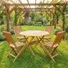 Mesa Plegable de Patio Octagonal - Ipanema en Madera natural - Muebles para el exterior, Uruguay | Rústico Hogar, vista 2 de 2