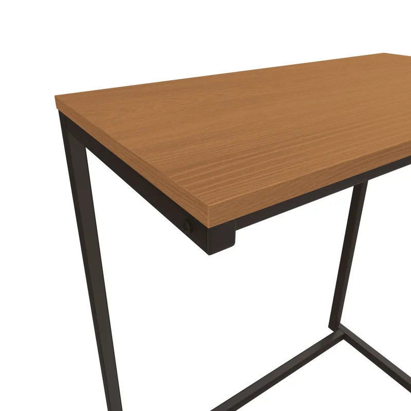 MESA DE APOYO SOFA LINEA INDUSTRIAL HIERRO en Madera natural - Mesas de living, Uruguay | Balton, vista 5