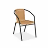 Silla Símil Rattan y acero clásica - Beige en Beige - Muebles para el exterior, Uruguay | Rústico Hogar, vista 1 de 2