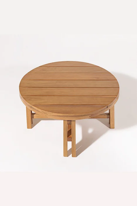 MESA DE CENTRO LACUNA 70x70x35CM JATOBA - Muebles para el exterior, Uruguay | Vinibel, vista 2