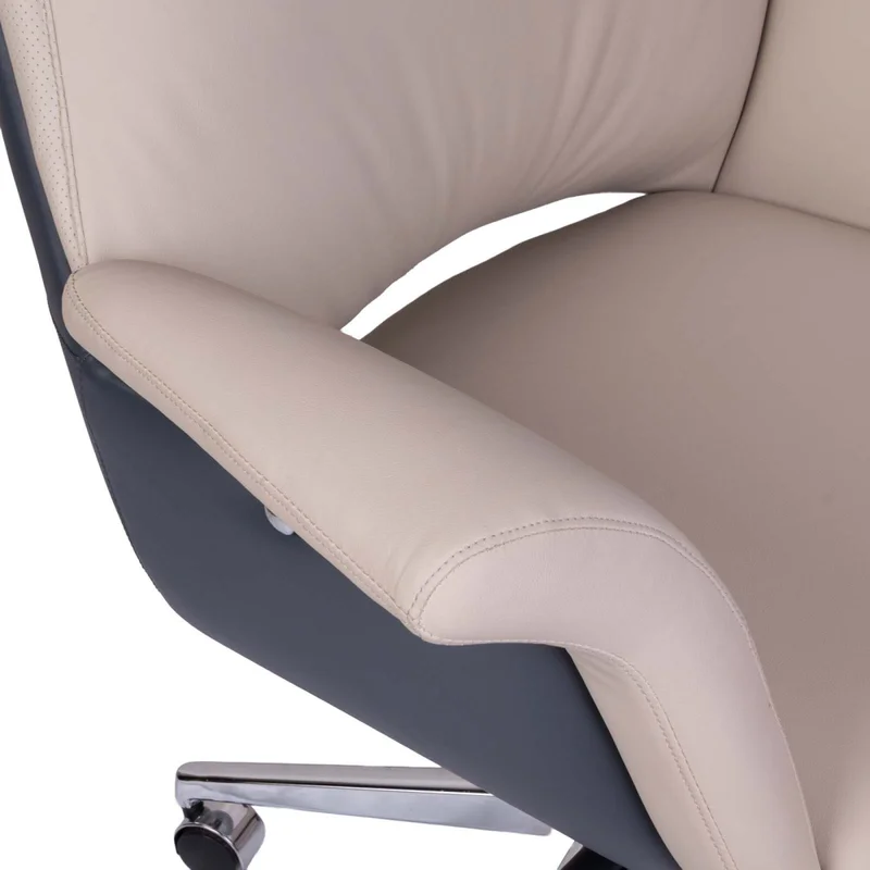 Silla De Oficina Gerencial Malla Crown en Beige - Sillas de escritorio, Uruguay | Divino, vista 7