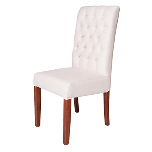 Silla capitoneada — Serra Amoblamientos en Off-white - Sillas, Uruguay | Serra Amoblamientos