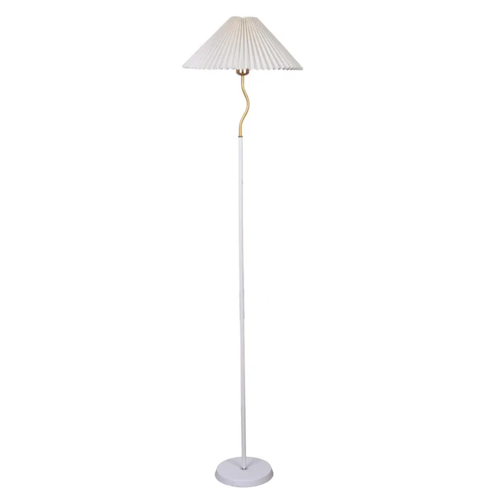 Lámpara De Pie Metal Blanco Xyf8071 en Blanco - Lámparas de pie, Uruguay | Divino