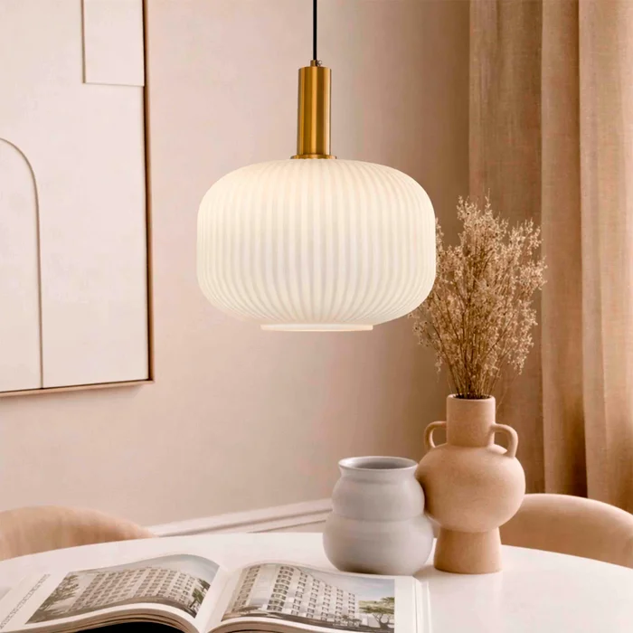 LUMINARIA KUMA BIG en Blanco - Lámparas colgantes, Uruguay | Berlina Store