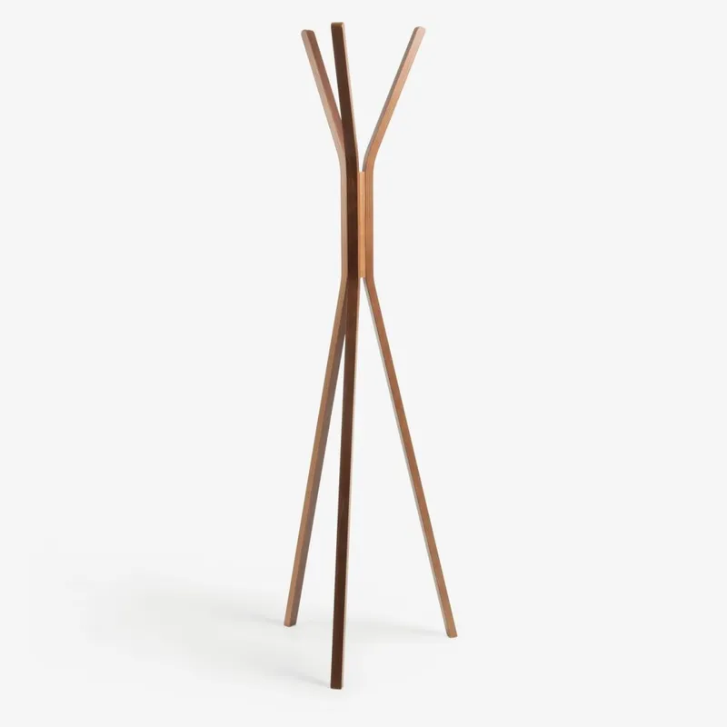 Perchero Chelsey madera maciza de caucho 170 cm en Madera natural - Percheros y colgadores, Uruguay | Kavehome