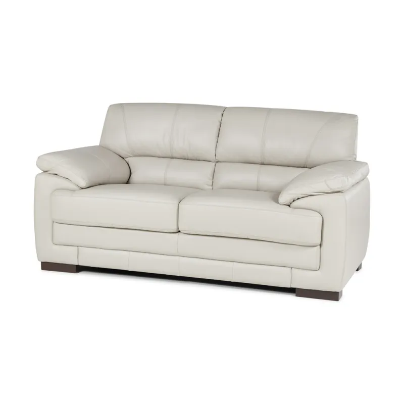 Sofá Oxford - Cuero Básico - 2 cuerpos - Arena - (Preventa) en Beige - Sillones y sofás, Uruguay | NYR