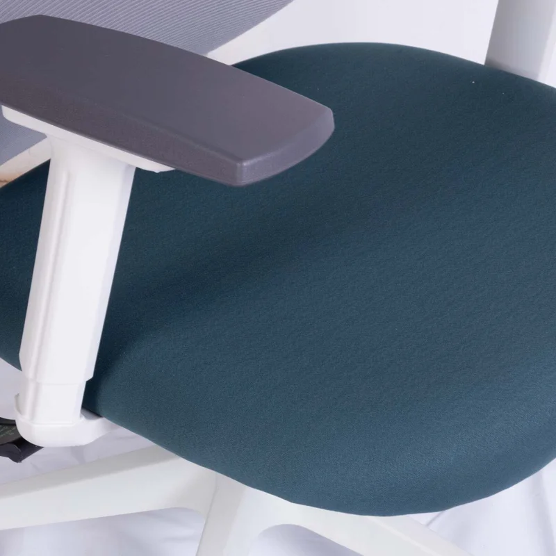 Silla De Oficina Malla Blanco Damasco en Multicolor - Sillas de escritorio, Uruguay | Divino, vista 4
