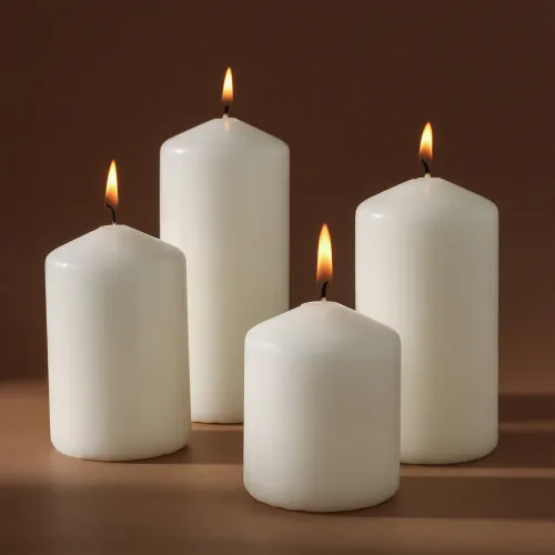 Set x 4 Velas Lisas - Velas y Portavelas, Uruguay | Tiendas Montevideo