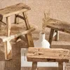 BANQUITO OLMO ANTIGUO en Madera natural - Butacas, banquetas y puffs, Uruguay | La Iberica, vista 2 de 8