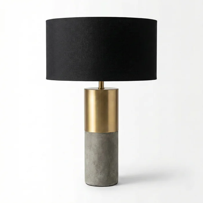 Lámpara de Mesa Industrial Lux Gold - Lámparas de mesa, Uruguay | La Perla
