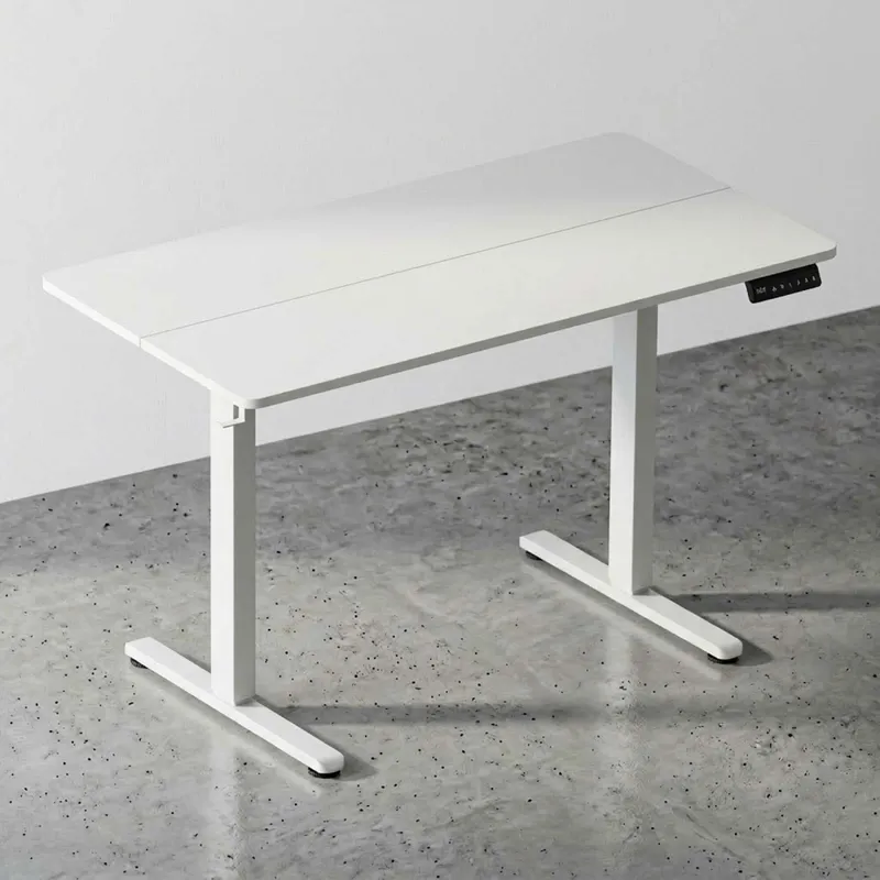 Escritorio Regulable Metal-y-mdf Blanco Up en Blanco - Escritorios y sillas de escritorio, Uruguay | Divino
