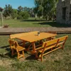 Juego de comedor exterior — Serra Amoblamientos en Madera natural - Muebles para el exterior, Uruguay | Serra Amoblamientos, vista 1 de 5