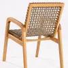 SILLA TRACO C/BRAZO CUERDA RAMI 56x62x85CM JATOBA - Muebles para el exterior, Uruguay | Vinibel, vista 3 de 5