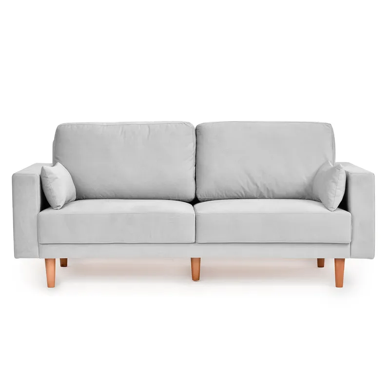 Sofá Lineal DOHA 3cp en Gris - Sillones y sofás, Uruguay | Unsi