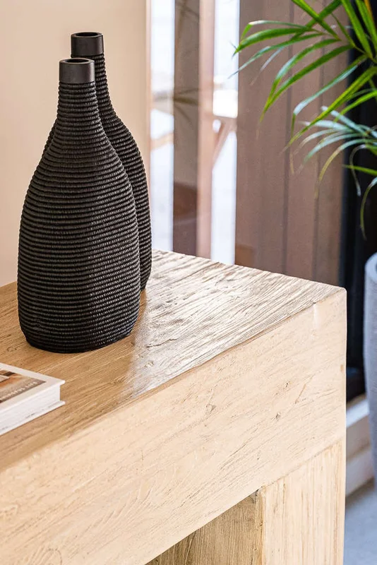 MESA DE ARRIMO / CONSOLA TAURET - 1.42 MTS en Madera natural - Bibliotecas, Uruguay | La Iberica, vista 14