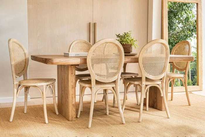 MESA COMEDOR ATHENA - 2.00 X 1.00 MTS en Madera natural - Mesas de comedor, Uruguay | La Iberica, vista 14