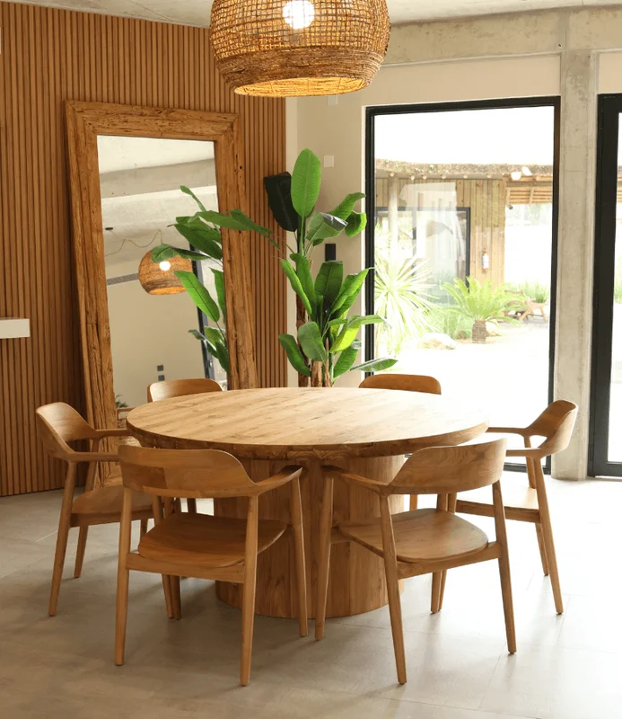 SILLA NEW KENNEDY TEKA en Madera natural - Muebles para el exterior, Uruguay | Masinfinito Casa, vista 3