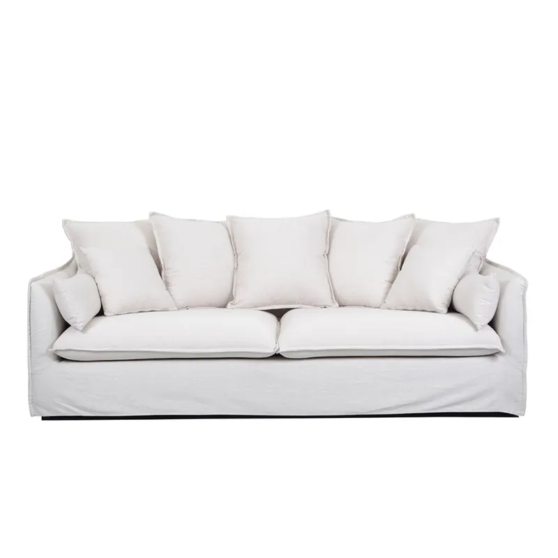 Sofá Hobart, 3 Cuerpos - Crudo / Natural en Madera natural - Sillones y sofás, Uruguay | Indian