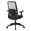 Silla De Oficina Malla-y-polipropileno Negro M2 en Negro - Escritorios y sillas de escritorio, Uruguay | Divino, vista 5 de 7