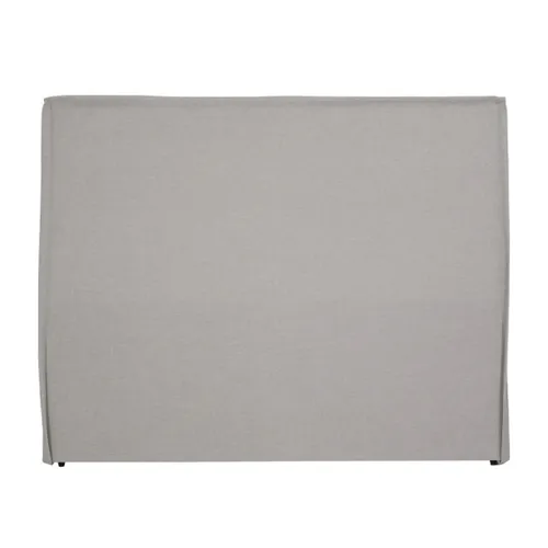 Respaldo 2 plazas tela - Gris en Gris - Respaldos de cama, Uruguay | La Cueva Muebles