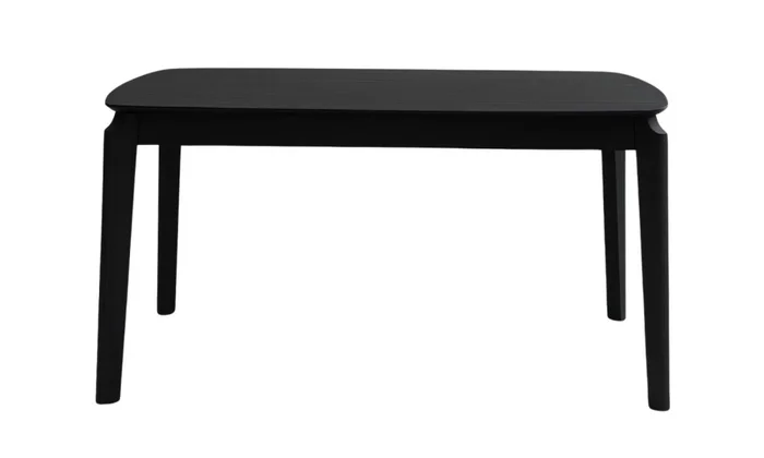 Mesa BRIDA 2.20 m Negra en Negro - Mesas de comedor, Uruguay | Finkel