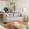 SILLON LUNA - OVAL - LINO GRIS MEDIO en Gris - Sillones y sofás, Uruguay | La Iberica, vista 9 de 15