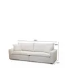 Sillón 3 Cuerpos - Potenza 2.2 - Beige en Beige - Sillones y sofás, Uruguay | Nario Hogar, vista 6 de 6