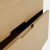 Cómoda Arelida de chapa y madera maciza de roble acabado marrón claro 100 x 80 cm en Marrón - Cómodas, Uruguay | Kavehome, vista 3 de 8