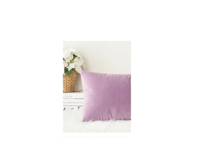 Almohadón Velvet Violet en Violeta - Textiles, Uruguay | Finkel, vista 3