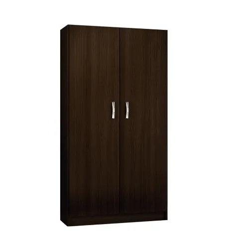 Mueble Cocina Multiuso Armario Biblioteca Estanterias 2408 en Marrón - Dormitorio, Uruguay | Soy Hogar