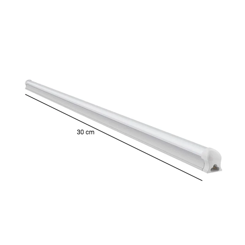 Tubo LED T5 30cm 5W Luz Cálida en Blanco - Lámparas colgantes, Uruguay | Serlux, vista 5
