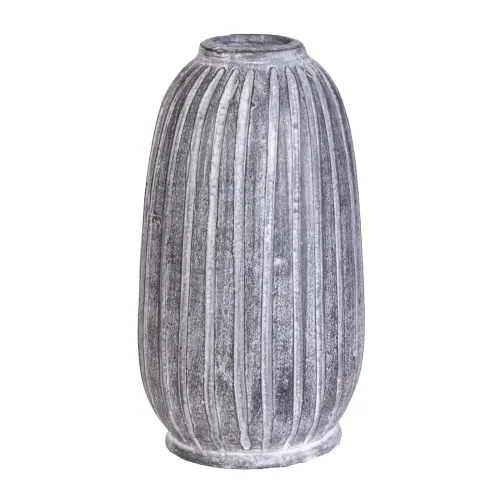 Jarrón Zag 33.071.087 Ceramica Negro Negro/blanco en NEGRO/BLANCO - Jarrones, Uruguay | Divino