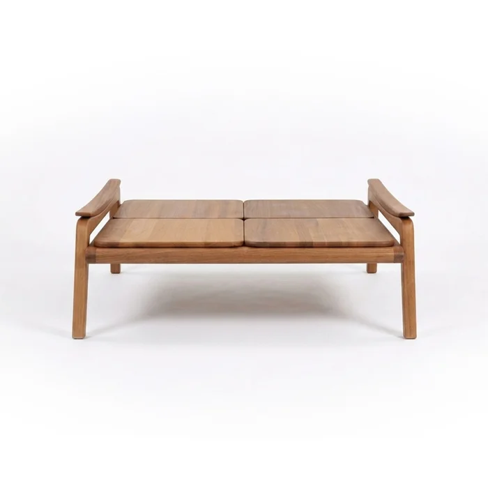 Mesa de Centro Brazia - Madera Natural en Beige - Mesas de living, Uruguay | Nyr, vista 2