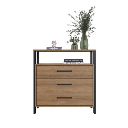 Cómoda TECH en Madera natural - Cómodas, Uruguay | Palermo Casa Deco