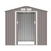 Galpón de Jardín - Archer A Metálico con Puerta Corrediza - 213x127x195 cm en Gris - Muebles para el exterior, Uruguay | Rústico Hogar, vista 2 de 3