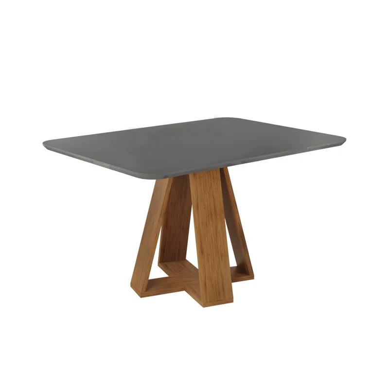 Mesa de Comedor 120 - Linea Celeste Milan - Gris en Gris - Mesas de comedor, Uruguay | Rústico Hogar, vista 5