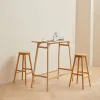 Desayunador Odda (incluye 2 banquetas) en Madera natural - Muebles, Uruguay | Uruguay Bamboo, vista 1 de 8