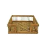 SERVILLERTERO RECTANGULAR 18x18xH6CMS BAMBU en Madera natural - Canastos, Uruguay | Decohogar, vista 1 de 3