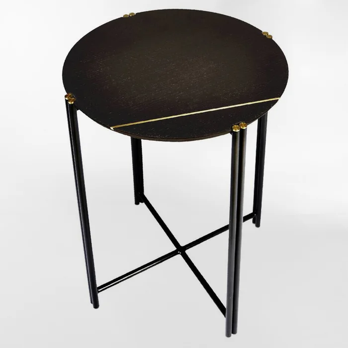 Mesa auxiliar ROCHE Negro Medium en Negro - Mesas de comedor, Uruguay | Viasono, vista 2