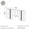 Respaldo de Cama Musa 2,75mt en Beige, Gris, Verde - Respaldos de cama, Uruguay | Casa Brava, vista 5 de 9