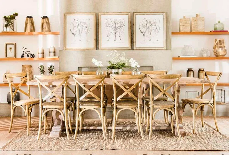 MESA COMEDOR DE OLMO ISABEL - 2.50 X 1.00 MTS en Madera natural - Mesas de comedor, Uruguay | La Iberica, vista 17