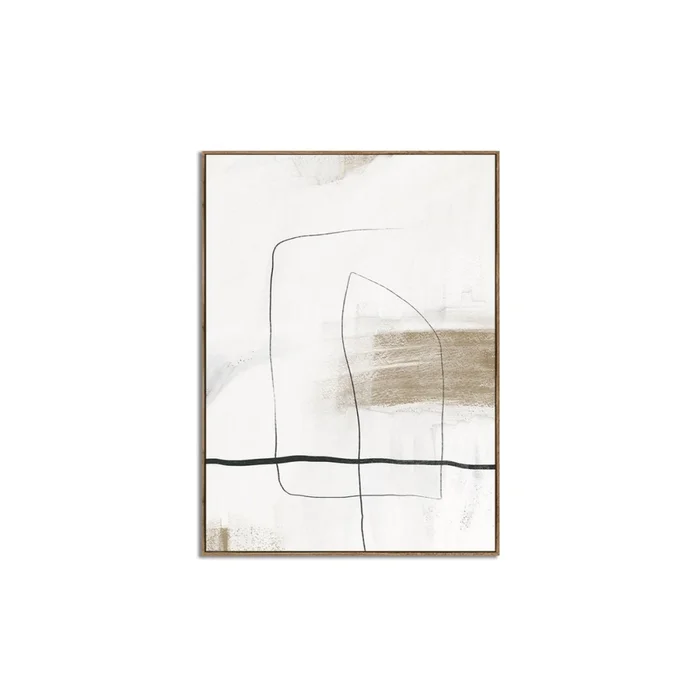 CUADRO CANVAS 30x40cm MARCO ABSTRACTO 1 - Decoración de pared, Uruguay | Koz