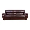 Sofá 3 Cuerpos Cuero-100-natural Marron New Focus Cognac en Marrón - Sillones y sofás, Uruguay | Divino, vista 3 de 6