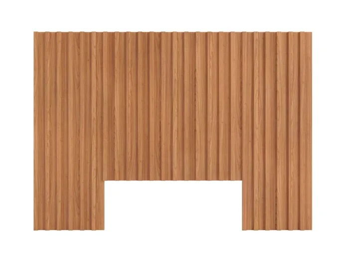 Respaldo de Cama Julieta Cabecera 168cm con Listones de Madera en Madera natural - Respaldos de cama, Uruguay | Balton, vista 3