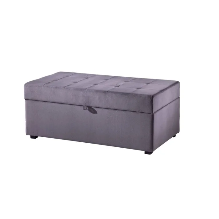 Recamier Baúl Gris en Gris - Respaldos de cama, Uruguay | Noe, vista 2