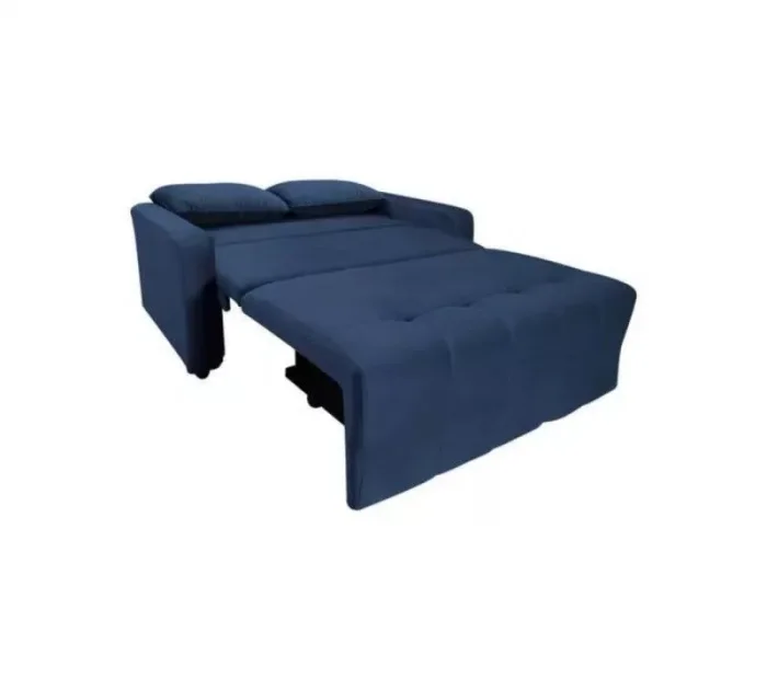 Sofá Cama New Amora - Azul en Azul - Sillones y sofás, Uruguay | Concetto Casa, vista 2