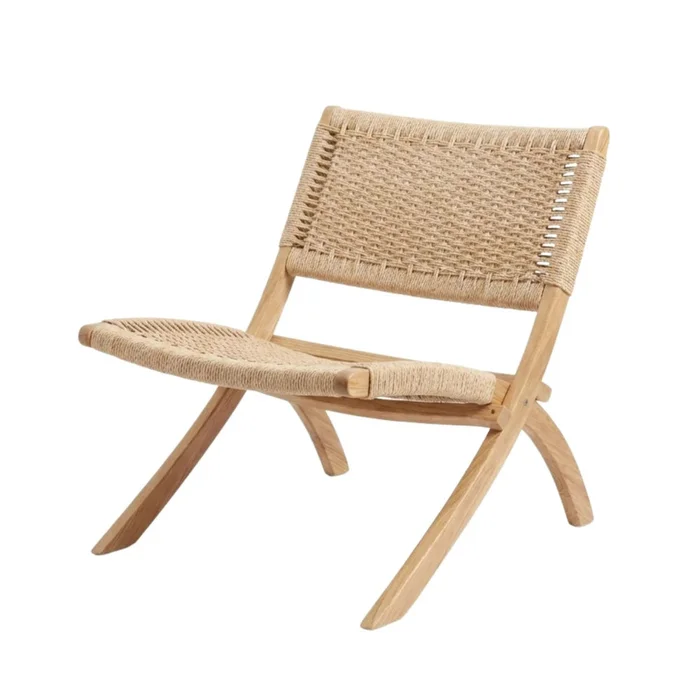Butaca Plegable Madera Natural Tibet - Línea Serena en Madera natural - Sillones y sofás, Uruguay | Ecowood, vista 2